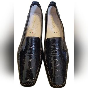 Pietraluna Leather Womens Loafers Made In Italy